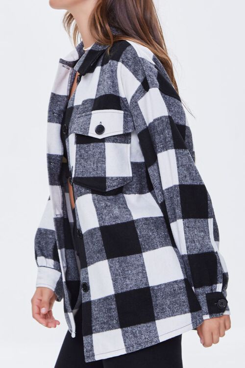 Buffalo Plaid Buttoned Shacket | Forever 21 (US)