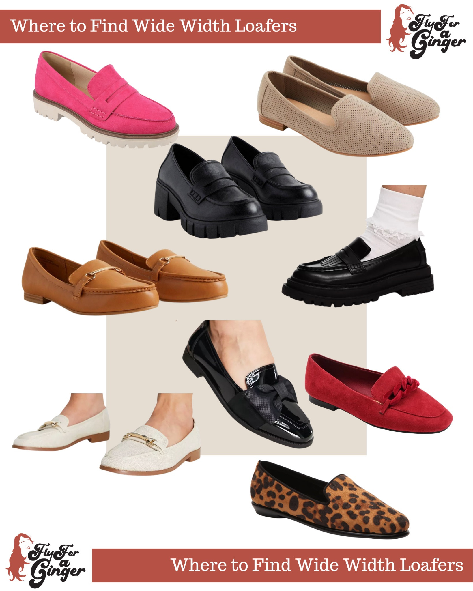 Wide width loafers for fall!

#LTKcurves