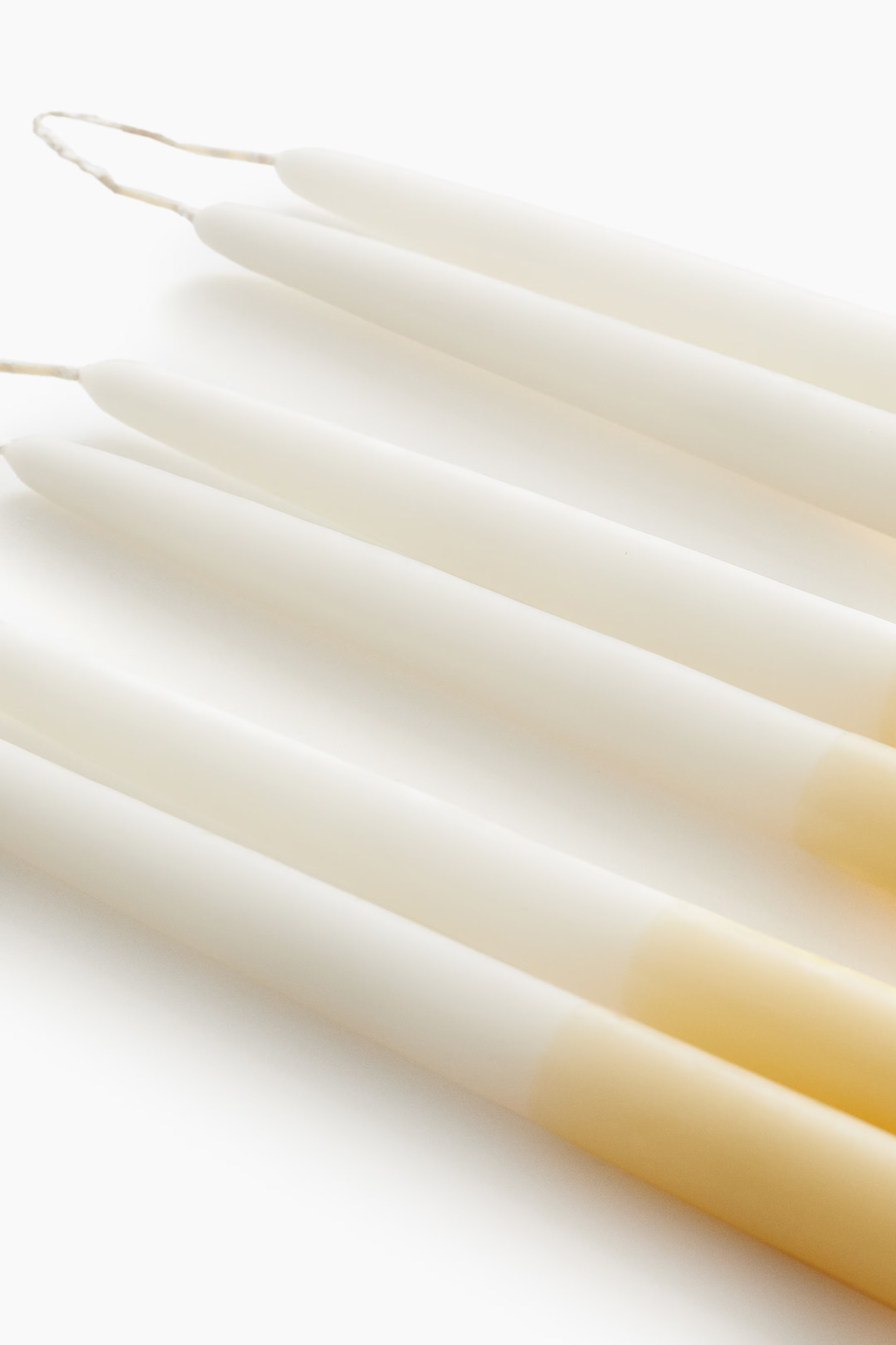 6-pack Dip-Dye Taper Candles | H&M (US + CA)