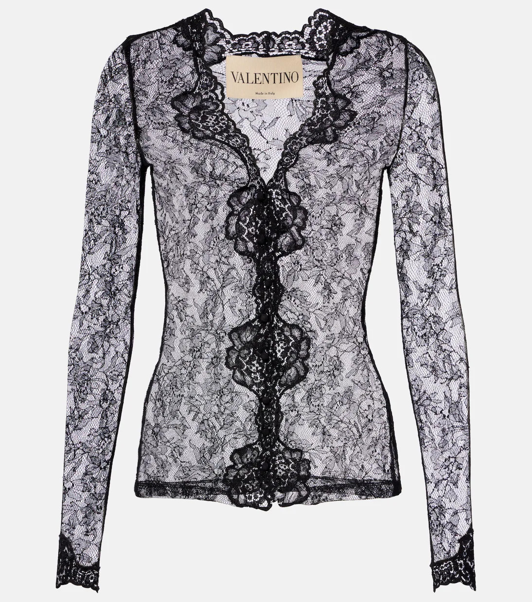 Floral sheer lace cardigan | Mytheresa (US/CA)