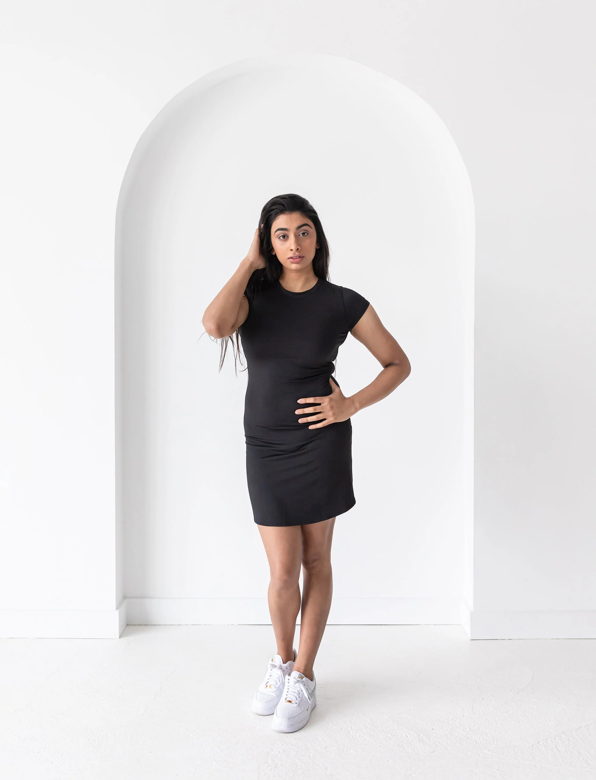 LADIES RELAXED T-SHIRT DRESS – Jill Yoga Intl | Jill Yoga