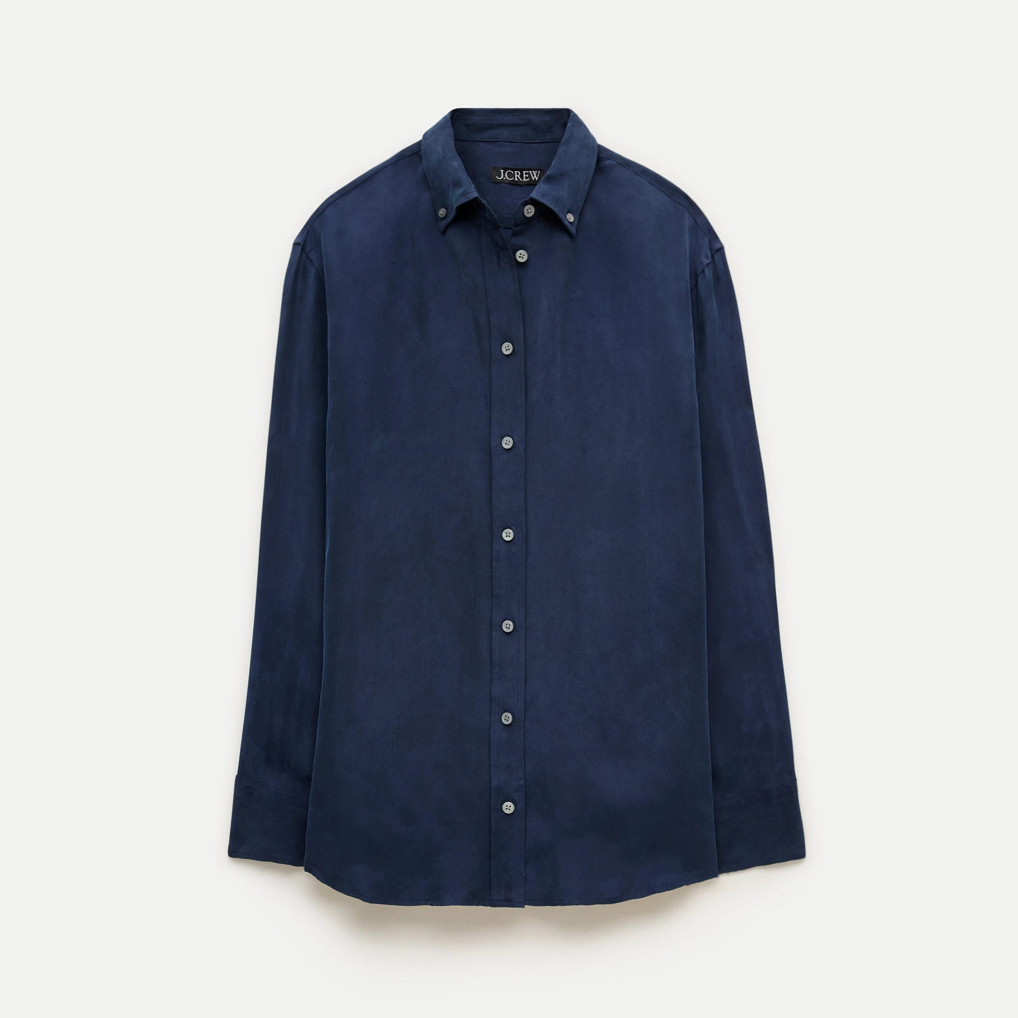 Esme button-up shirt in cupro | J. Crew US