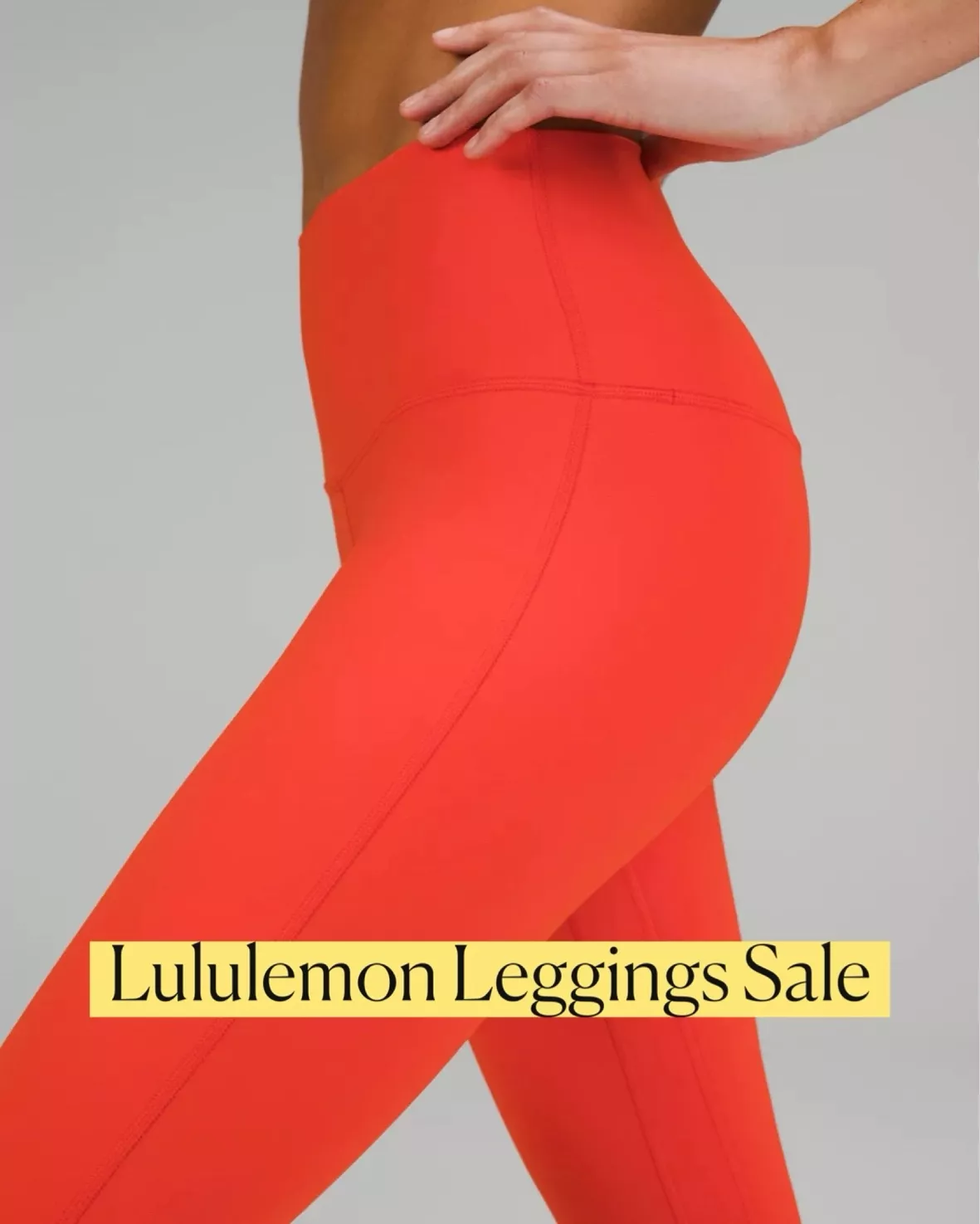 lululemon - Lululemon Leggings Black on Designer Wardrobe