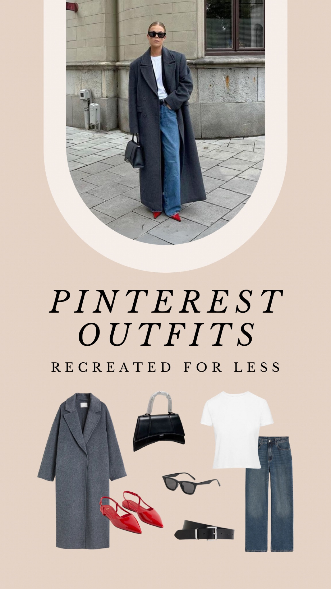 Recreating Pinterest outfits for less, so you don’t have to! Here’s how to recreate this perfect fall/winter look with items from your favourite budget-friendly stores.

#LTKstyletip