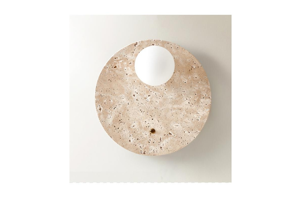 Z Gallerie Eden Travertine Sonce 11.75 - Natural | Macy's