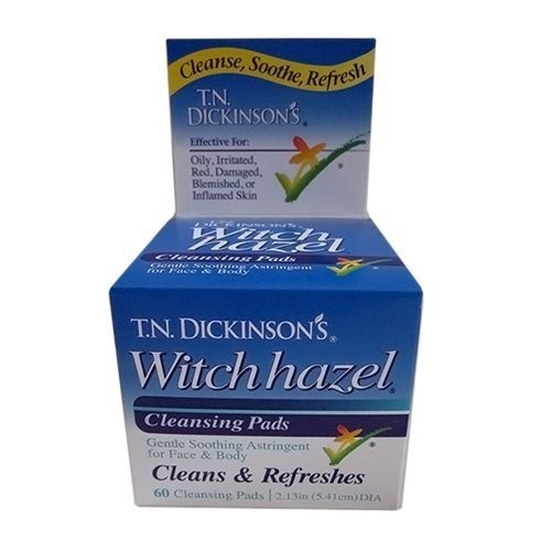 T.N. Dickinsons Hazelets Witch Hazel Pads - 60 Ea | Jet.com