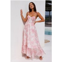 Moonlit Gardens Maxi Dress Pink | Hello Molly (US)