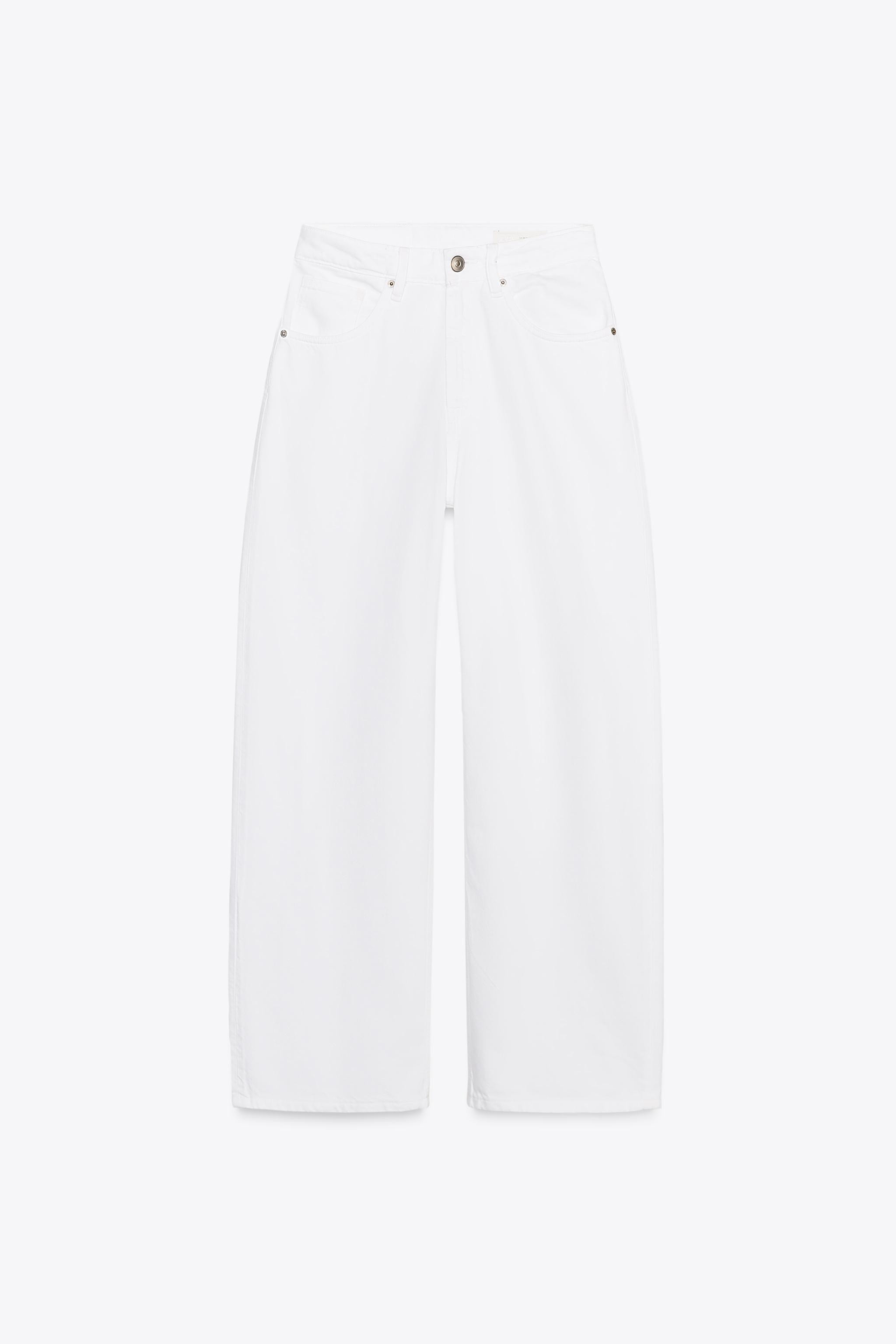 RELAXED OVERSIZE HIGH-WAISTED JEANS | Zara US