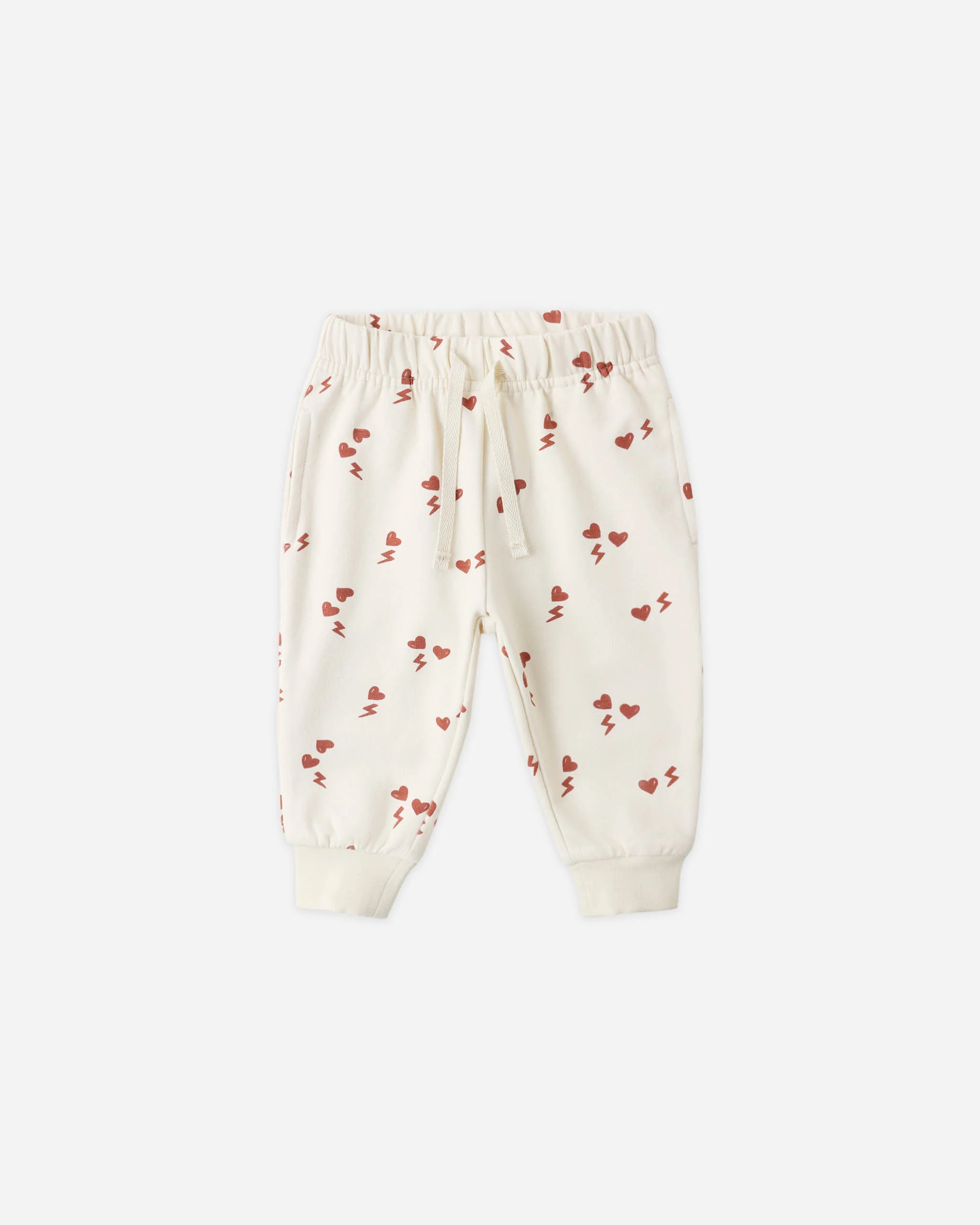 Relaxed Sweatpant Electric Heart | Rylee + Cru