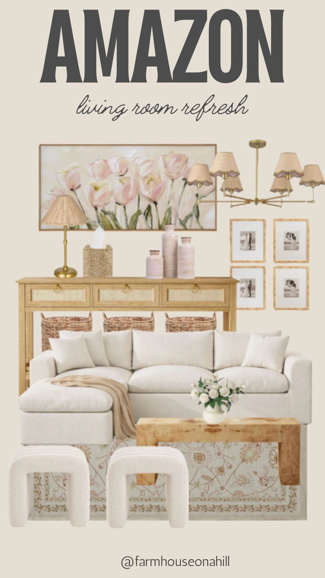 Amazon spring girly living room refresh! 

Boho 
Home decor 

#LTKSeasonal #LTKHome
