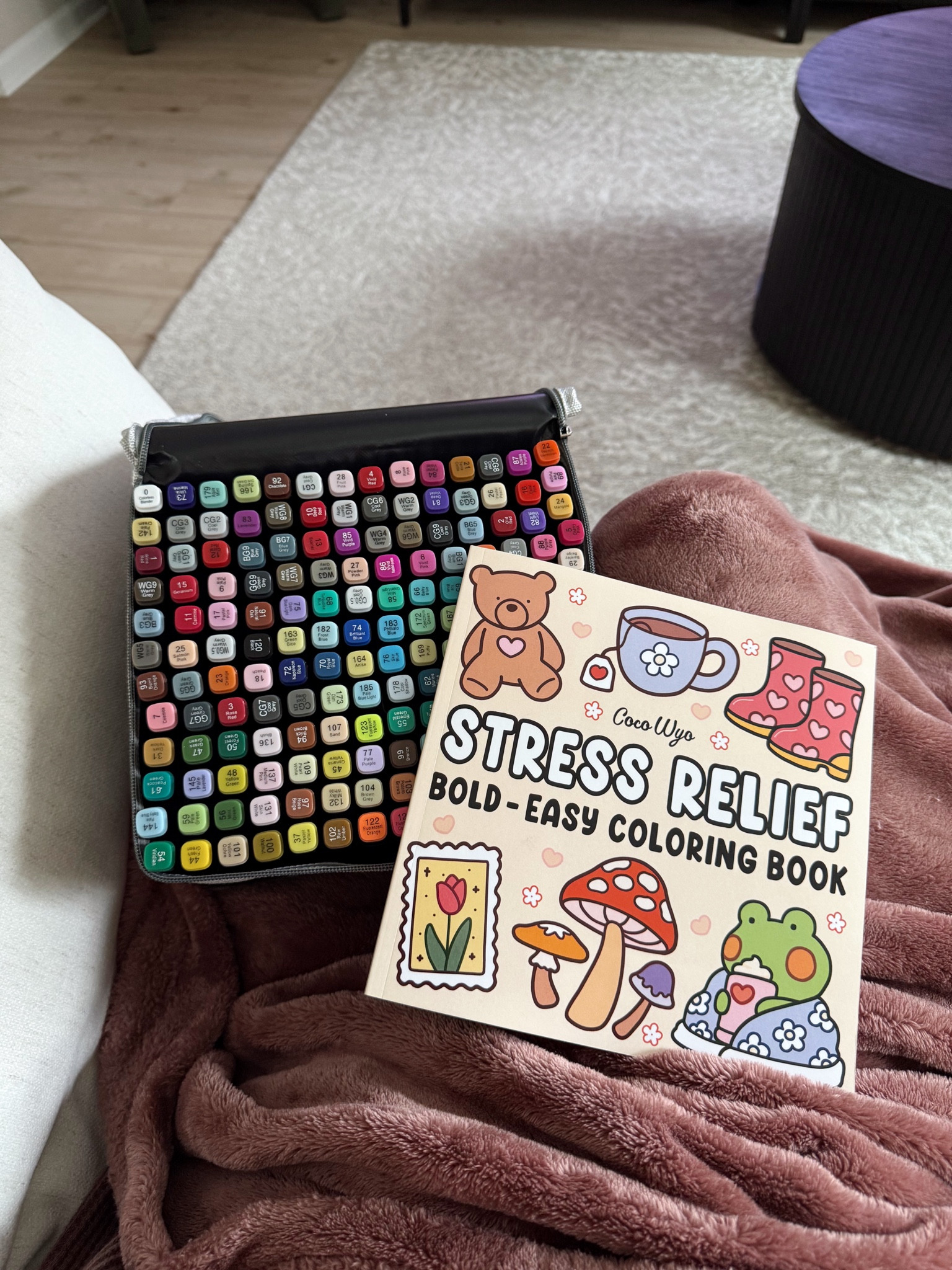 Stress relief coloring book + markers for adults 💛

#LTKSeasonal #LTKFindsUnder50 #LTKWatchNow