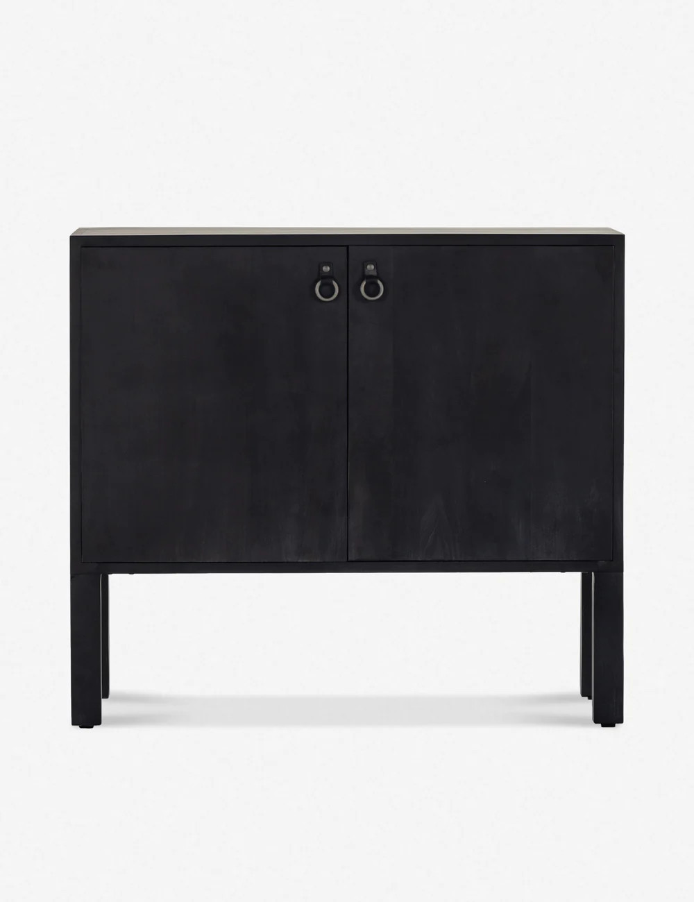 Beckett Bar Cabinet, Black | Lulu and Georgia 