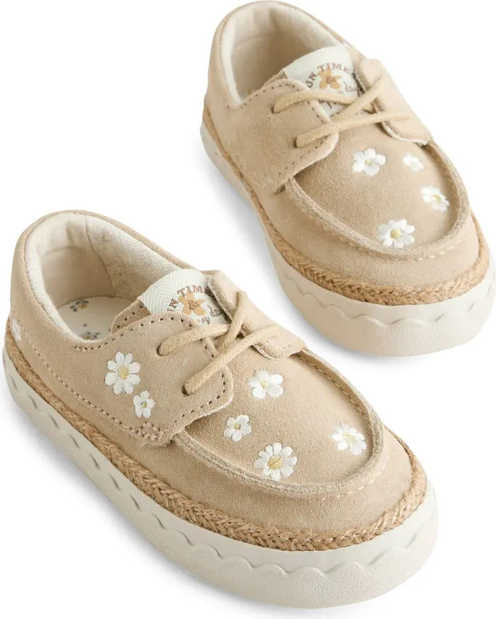 NEXT Kids' Floral Boat Shoe | Nordstrom | Nordstrom
