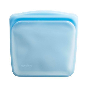 stasher® Silicone Reusable Storage Bag Blue | The Container Store