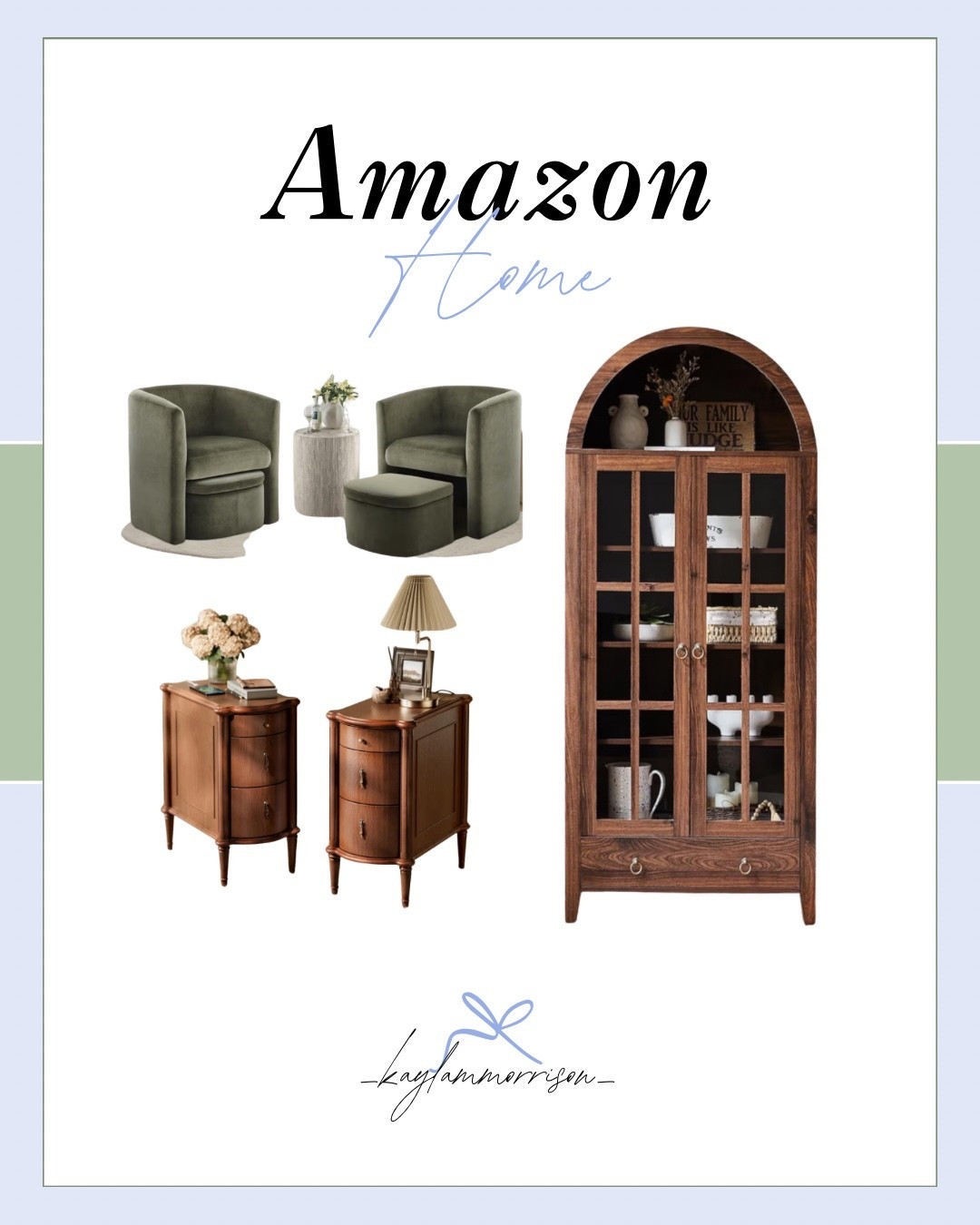 Loving these Amazon home finds😍 going to get the chairs for the sitting area in our master & as soon as I find a place for those side tables they will be bought!!

#LTKHome #LTKU