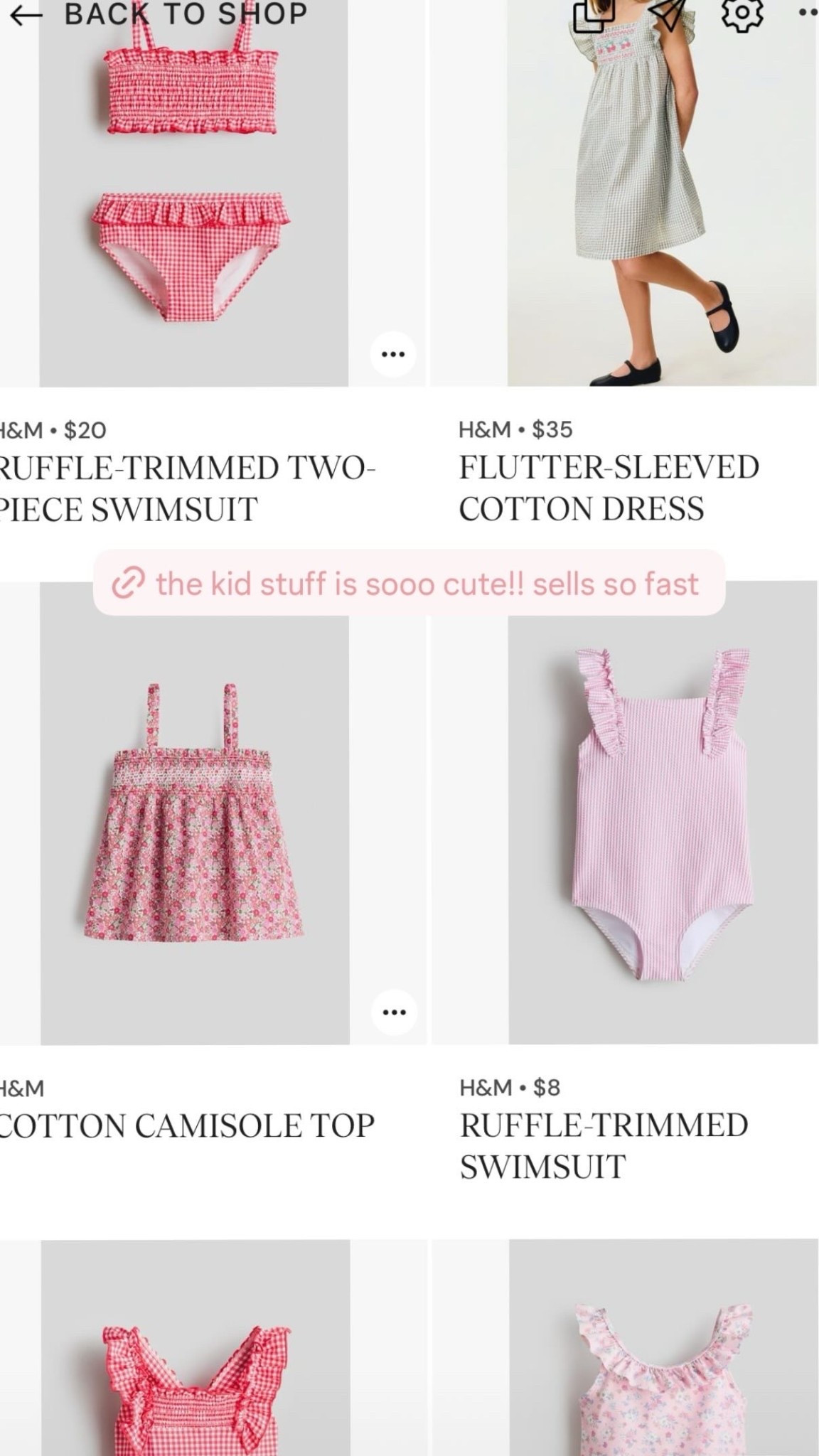 H&M new arrivals for girls that are cute and all on sale!!! 

#LTKKids #LTKSwim #LTKSaleAlert