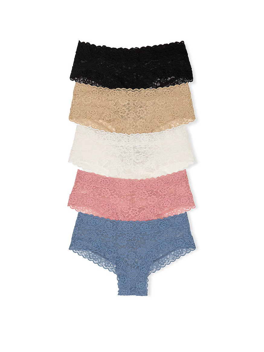 Buy 5-Pack Lacie Cheeky Panties, Multi - Order PACKAGED-PANTY online - Victoria's Secret US | Victoria's Secret (US / CA )