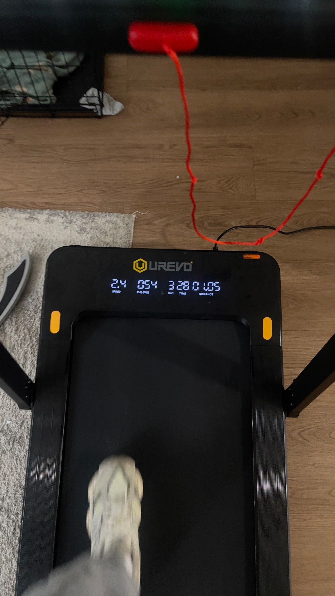 Foldable treadmill 

#LTKselfcare #LTKmorningroutine #LTKfitnessgoals