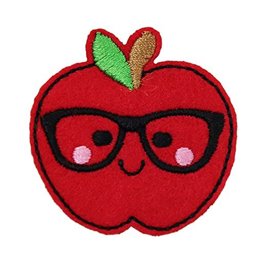 Amazon.com: Apple Teacher Embroidered Iron On Patch : Handmade Products | Amazon (US)