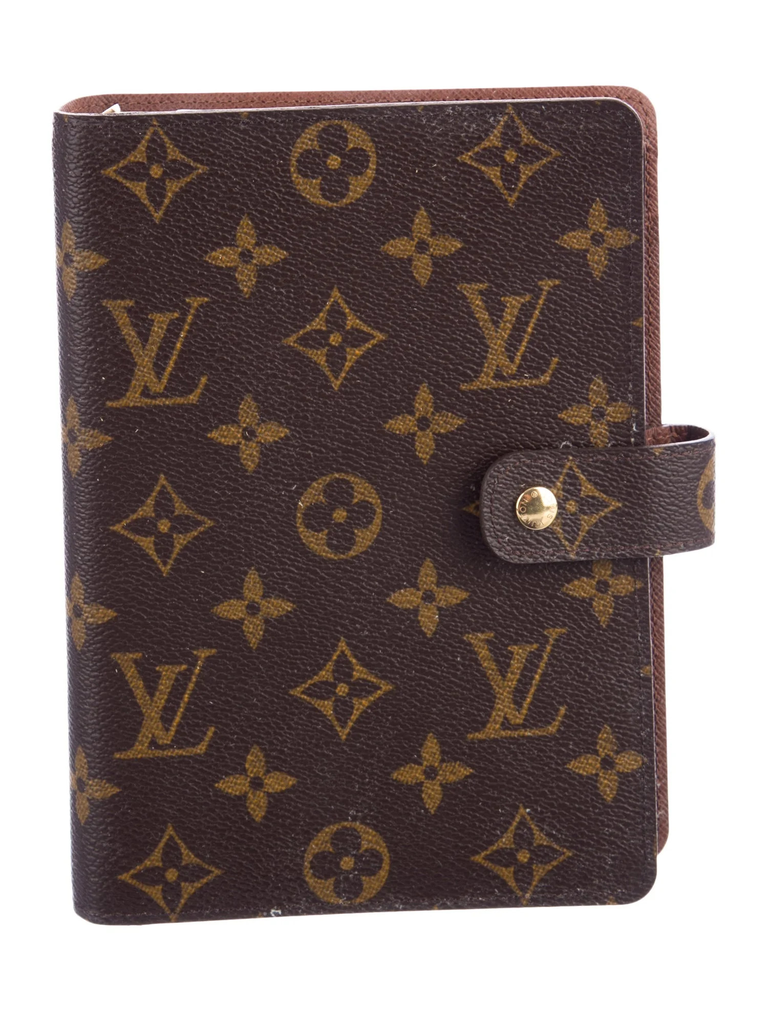Monogram Medium Ring Agenda Cover | The RealReal