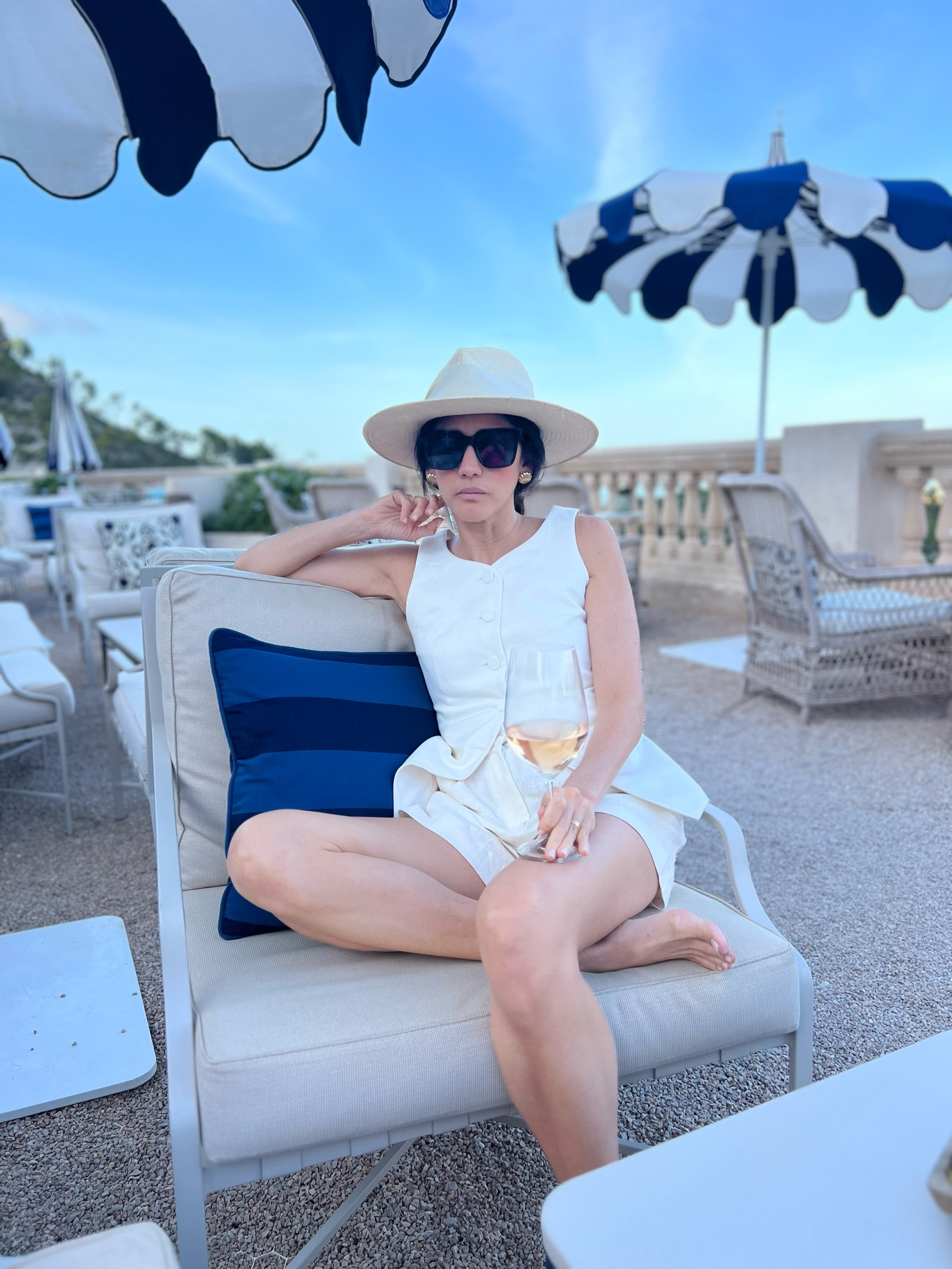 Drinking wine, feeling fine  

#LTKSaleAlert #LTKTravel #LTKStyleTip