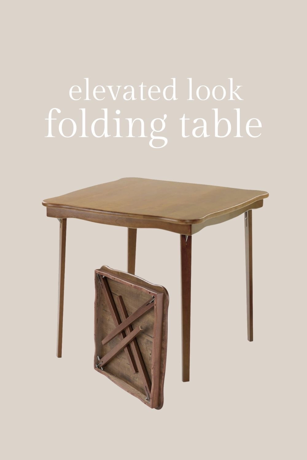 Elevated look folding table for parties or mahjong game night.

#LTKmomlife #LTKHome