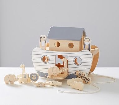 Noahs Ark Wooden Toy Set | Pottery Barn Kids | Pottery Barn Kids