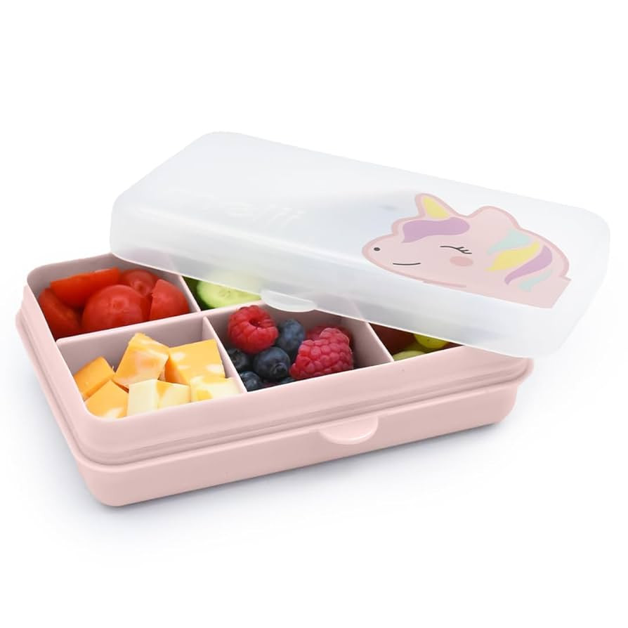 melii Mini Snackle Box – 6 Compartments, Divided Snack Container, Food Storage for Kids and Adu... | Amazon (US)