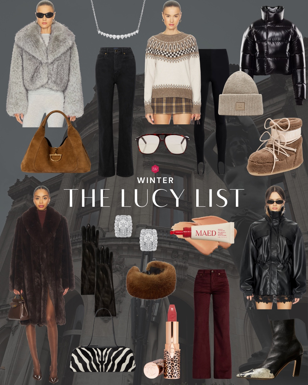 The Lucy List- Winter Edition! 🖤

#LTKSeasonal #LTKOver40 #LTKgrwm