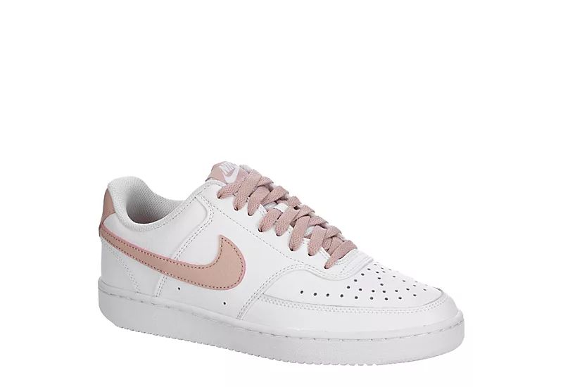Nike Womens Court Vision Low Sneaker - White | Rack Room Shoes