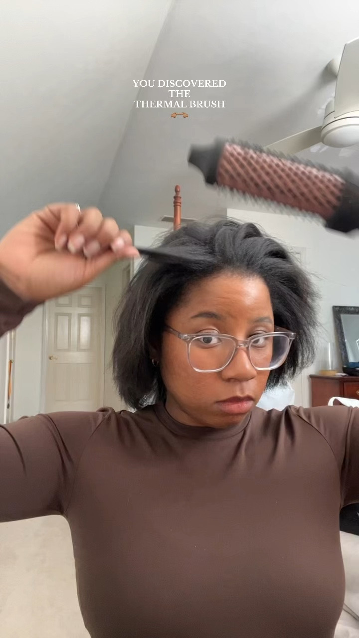 Thermal brush for short hair 🤍🦋✨

#LTKWatchNow #LTKTravel #LTKGiftGuide