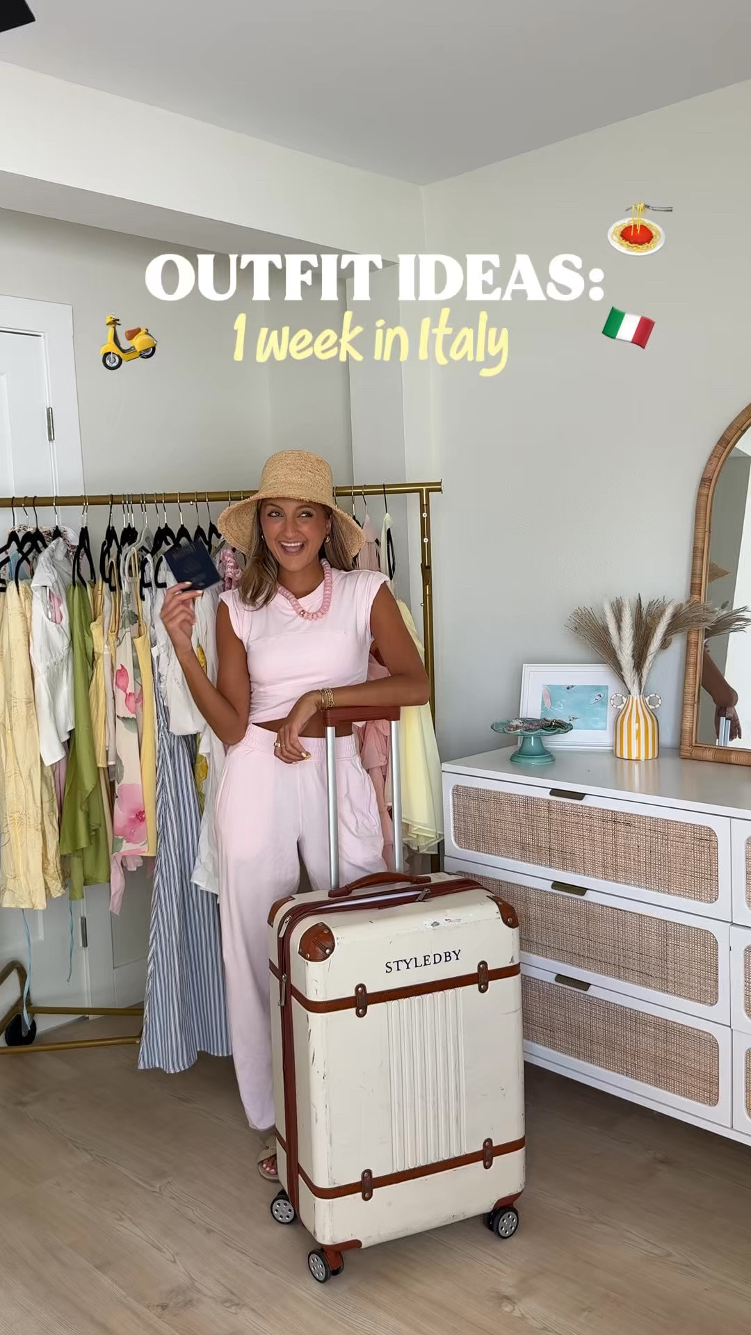 the cutest European summer outfit ideas for Italy 🇮🇹⭐️ outfits that are not linked are from peppermayo and skies are blue

#LTKootd