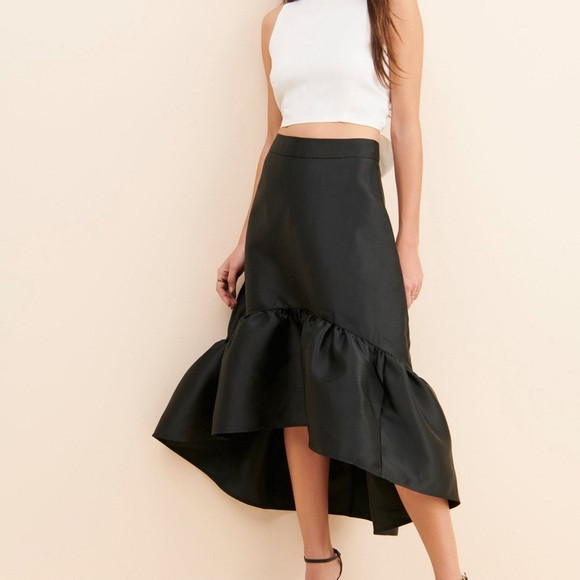 Anthropologie Mare Mare Serene Formal Flounced Maxi Skirt | Poshmark