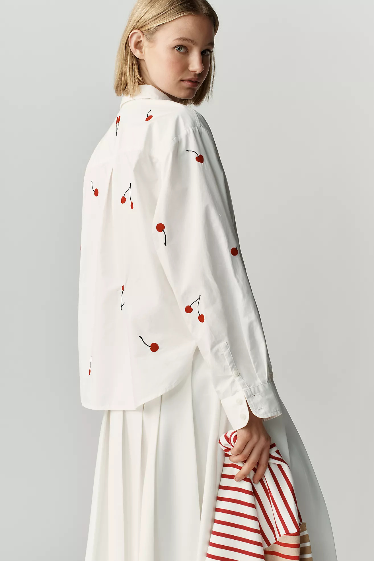 The Shrunken Bennet Buttondown Shirt by Maeve | Anthropologie (US)