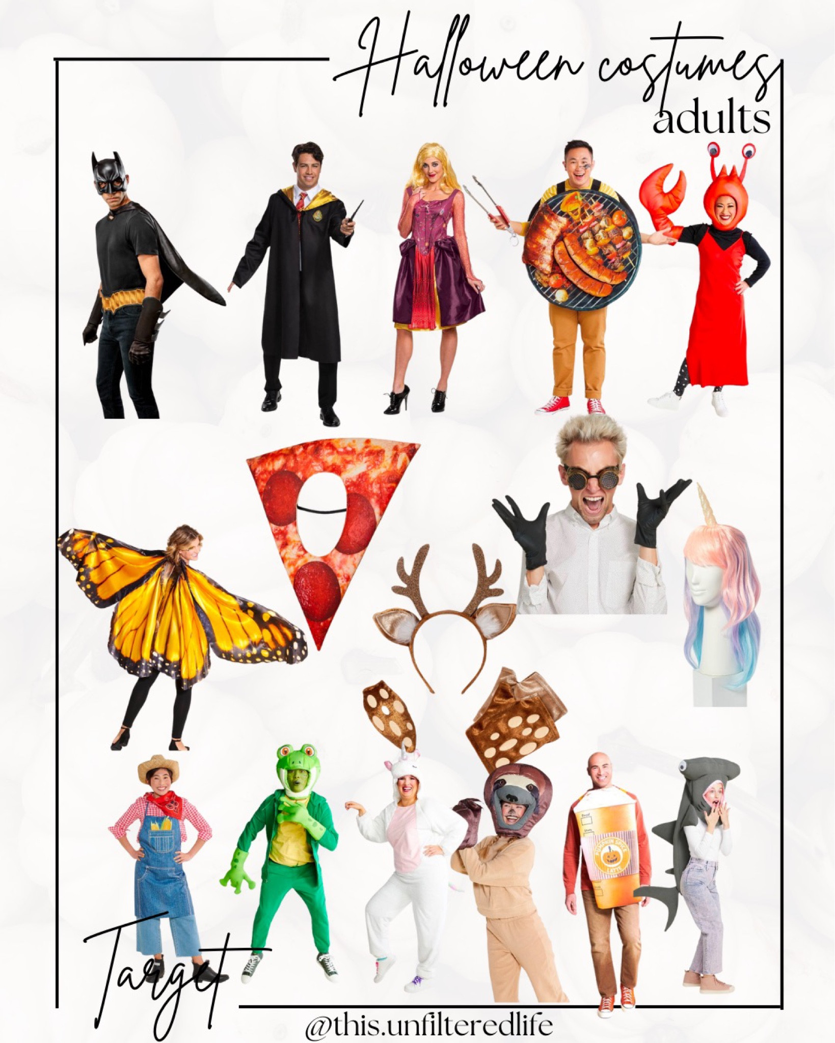 Halloween costumes for adults from Target. Halloween costume inspiration - women’s Halloween costume - men’s Halloween costume 

#LTKstyletip #LTKHalloween #LTKunder50
