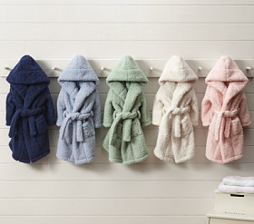 Solid Sherpa Robes | Pottery Barn Kids