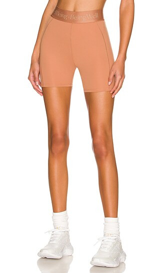 MoveWell Arroyo 5 Inch Bike Short in Mocha Brown | Revolve Clothing (Global)