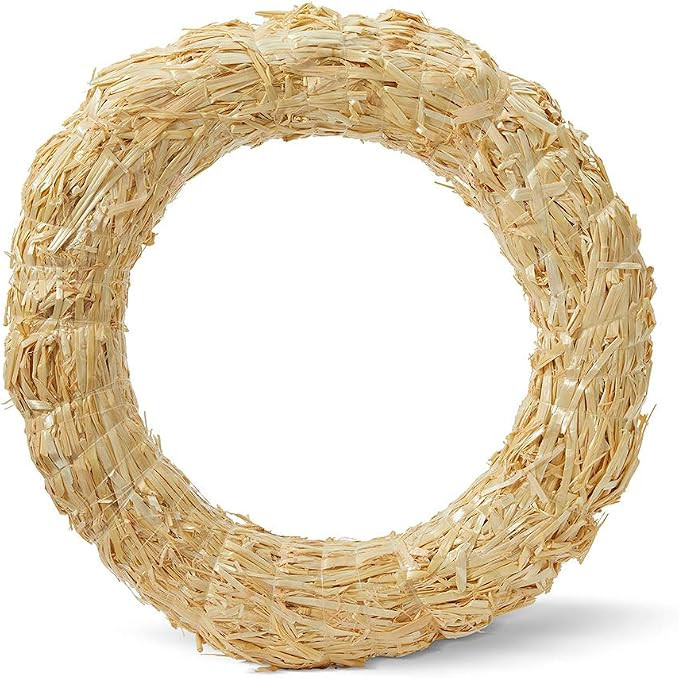FloraCraft Straw Wreath Form 12 Inch Natural | Amazon (US)