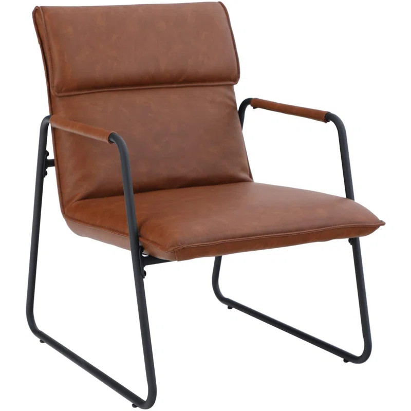 Deeann Vegan Leather Armchair | Wayfair North America