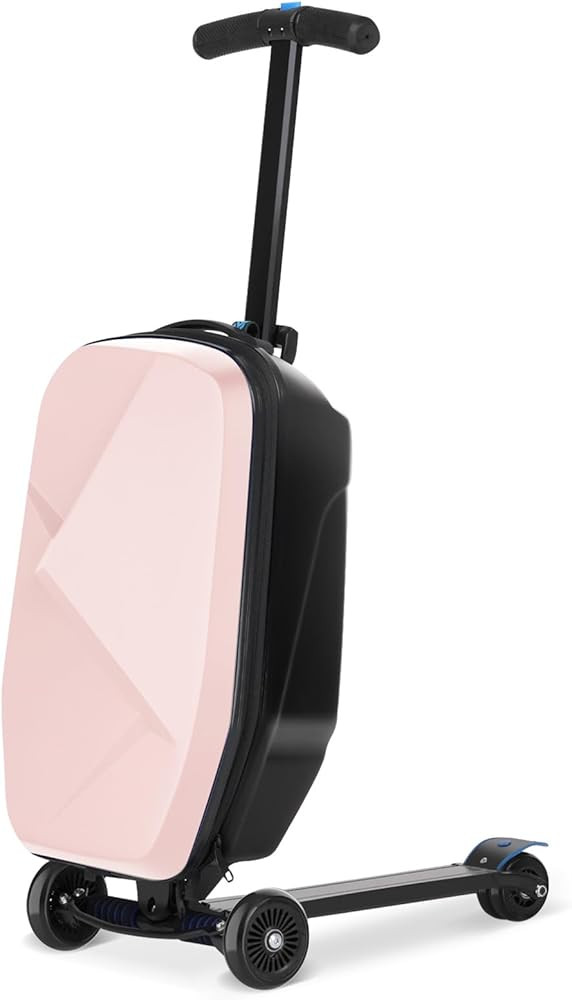 Scooter Luggage For Kids & Adults， Hardside Ride On Suitcase For Kids Ages 4-15 Multifunctional... | Amazon (US)