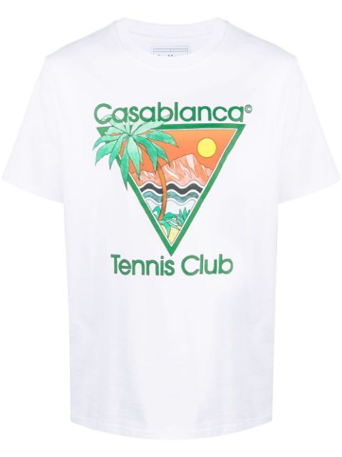 Casablanca Tennis Club T-Shirt - Farfetch | Farfetch (DE)