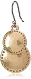 Lucky Brand Double Drop Earrings, Gold, One Size | Amazon (US)