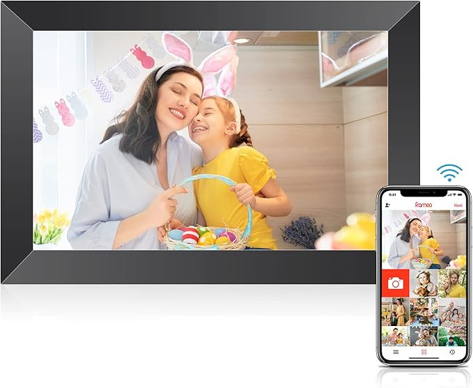Frameo 10.1 Inch WiFi Digital Picture Frame, Quick-Easy Setup Digital Picture Frames 32GB Memory,... | Amazon (US)