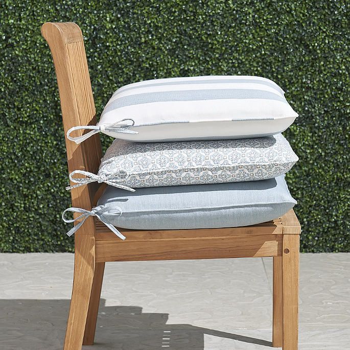 Single-piped Outdoor Chair Cushion | Frontgate | Frontgate