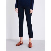 Tapered stretch-gabardine trousers | Selfridges