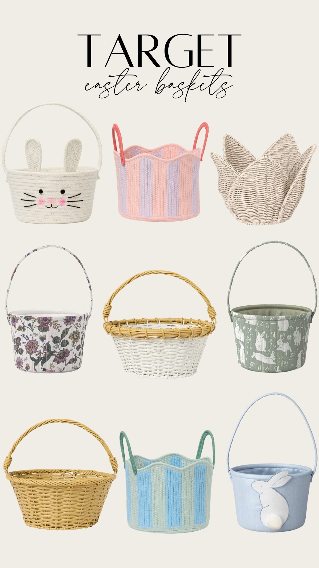 Target Easter baskets for kids starting at $10!! 

#LTKSeasonal #LTKKids