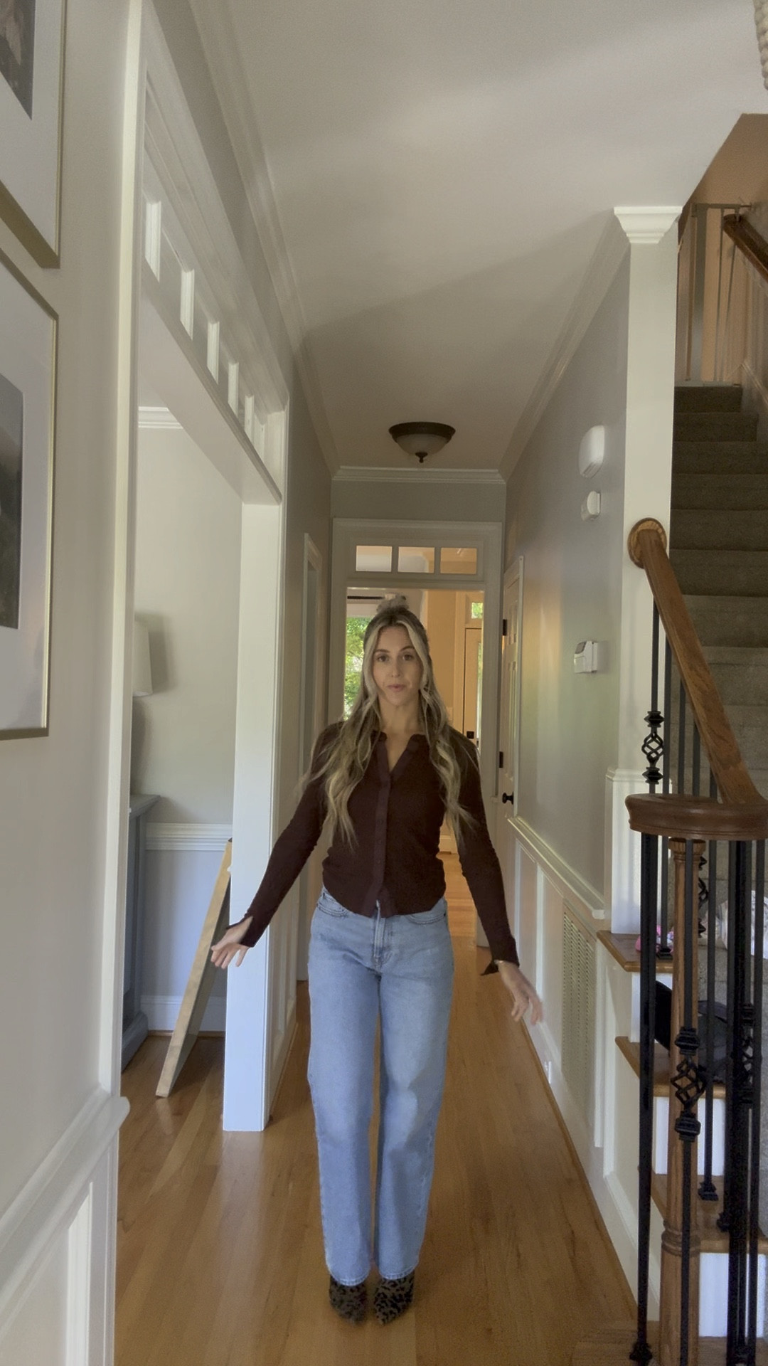 In love with this look! The jeans maybe run slightly big, I am wearing a 24short. The top is currently on sale for $28 and comes in a bunch of colors!

#LTKStyleTip #LTKFindsUnder50 #LTKSaleAlert