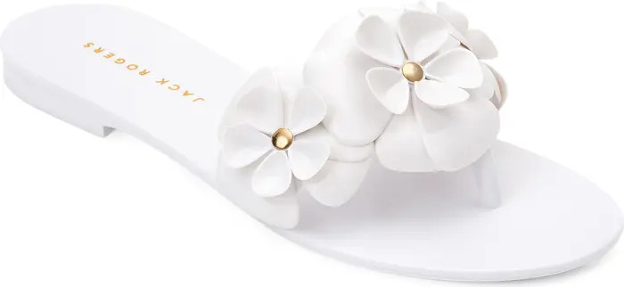 Amelia Flower Jelly Sandal (Women) | Nordstrom