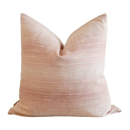 Blush Pink Pillow Cover