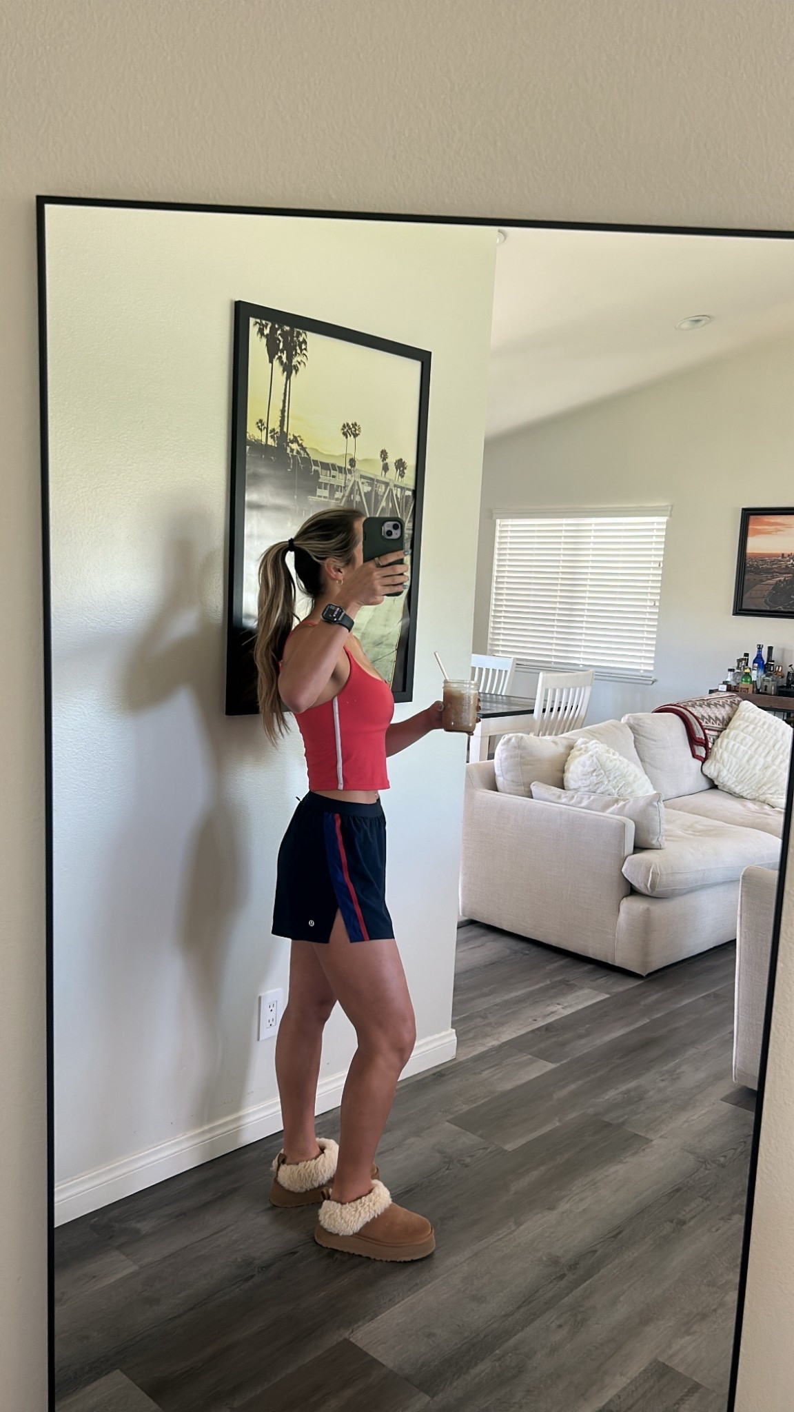 Size small in both! Built in bra + built in shorts 

#LTKgrwm #LTKfitnessgoals #LTKmorningroutine